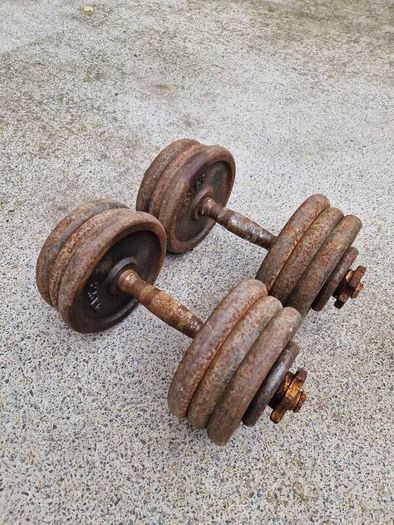 17.5kg Dumbbells Adjustable