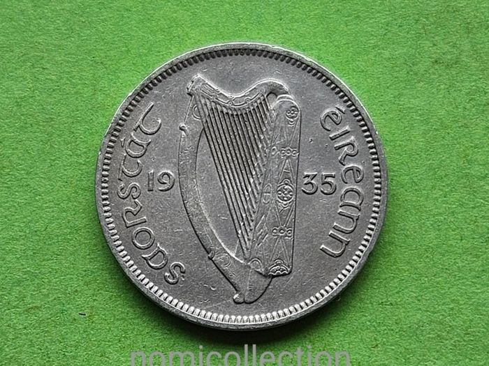 Ireland 1935 year 6 Pence.