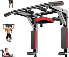Pull up bar for wall mounting multifunctional pull-up bar, ceiling mounting, pull-up station, chin up dip station