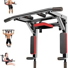 Pull up bar for wall mounting multifunctional pull-up bar, ceiling mounting, pull-up station, chin up dip station
