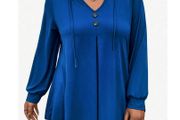 Pretty Blue Hoodie Top size 20
