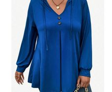 Pretty Blue Hoodie Top size 20