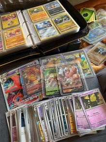 Pokemon Card Collection - 450 Cards Binder (V / GX / EX, Holos, Jumbo Cards)