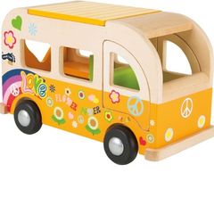 Wooden Toy Bus