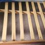 Solid Wood Double Bed Frame Good Condition Image 3