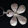 Silver daisy pendant Image 4