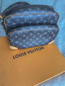 Louis Vuitton Leather Nile Monogram Bag