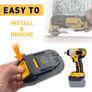 MT20DL Battery Adapter Converter for Makita 18V Li-ion Battery Convert to For Dewalt 18V 20V Power Tools Image 4