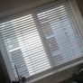 White wooden blinds Image 2