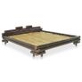 Bed Frame Dark Brown Bamboo 160x200 cm Image 8