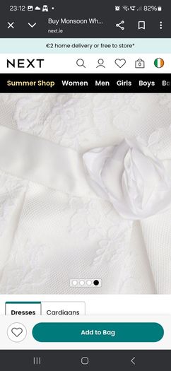 Brand new First Communion dress with tags