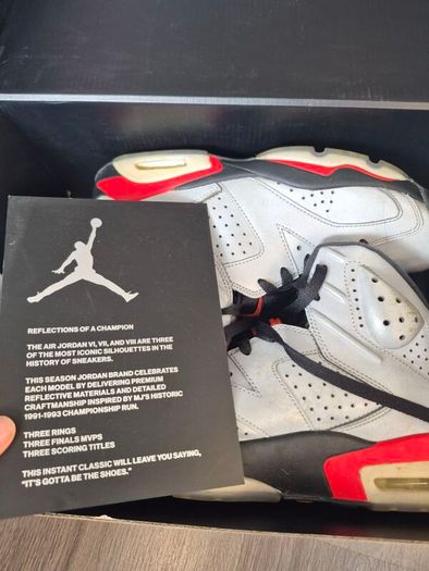 jordan 6 reflect retro uk7.5