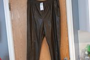 Primark  Faux Leather  Trousers.  S. XL - 18-20.  B.N.W.T.