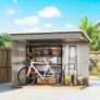 Galvanised Steel Garden Shed 8.5 x 6ft Image 10