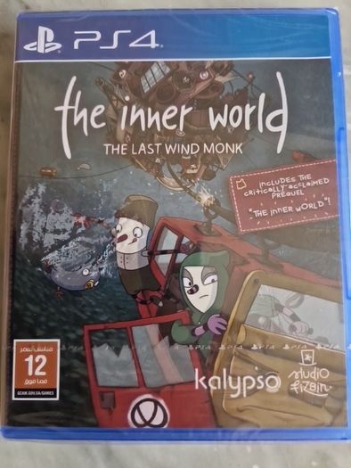 Brand new The Inner World The Last Wind Monk PlayStation4 Ps4 Games Original