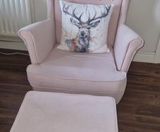 Pink Chair like Ikea style