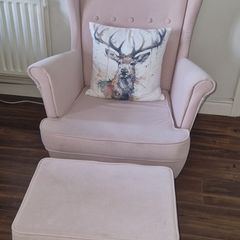 Pink Chair like Ikea style