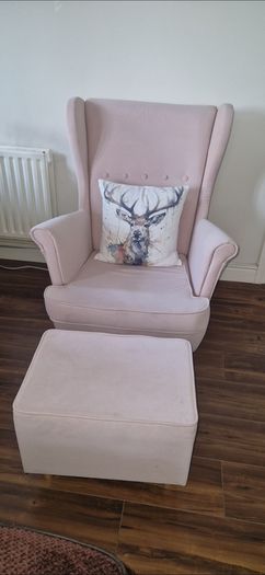 Pink Chair like Ikea style