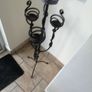 Large wrought iron candle holder Image 3