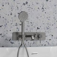 wall mounted bath shower mixer