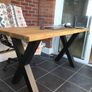 Solid Wood Live Edge Office + Computer + Work Table Image 2