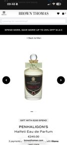 Penhaligon Halfetti