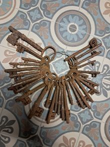 Large Collection of Antique Keys