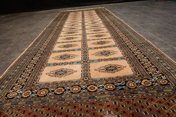 P.ersian Art Deco Rug (BuRun) (286x100cm)