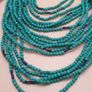 Multi-Strand Vintage Tribal Turqouise Howlite & LapisLazuli With Antique Brass Desgin Necklace Image 7