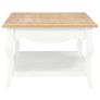 Coffee Table White 110x60x40 cm MDF Image 2