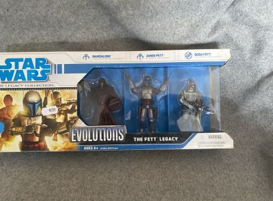 Star Wars 2008 Legacy Collection The Fett Legacy Mando Set