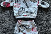 Marvel hoodie and sweatpants