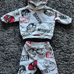Marvel hoodie and sweatpants