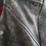 ISABEL MARANT Etoile antracite buffalo leather biker jacket Sz 40 (Fit 12-14UK) Rrp 1100 (New) Image 8