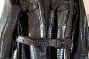 New, Zara Faux Leather Croc Effect Shacket UK M, AV
