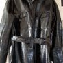 New, Zara Faux Leather Croc Effect Shacket UK M, AV Image 8