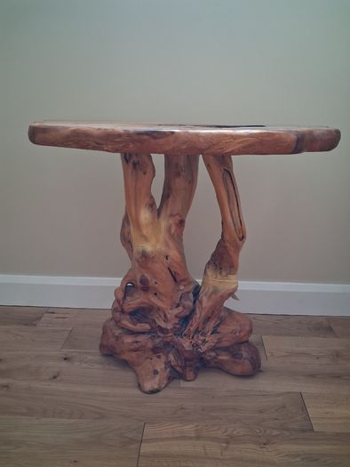 Bog oak table