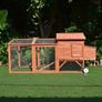 Large Chicken Coop 6-9 Birds With Wheely Image 3