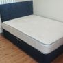 Navy blue divan bed and mattress 300 ONO Image 5