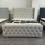 Double/King Size Bed Frame With Mattress Image 8