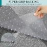Office Chair Mat for Carpet, 76.2 x 122cm Transparent Plastic Carpet Protector for Low Pile Carpets, 2.2mm Thick Non-Slip Desk Chair Mat for Carpeted Floors, Easy Glide and Flat Without Curling Image 4