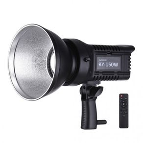Andoer LED Video Light Studio Lamp 150W Daylight 5600K CRI93+ TCLI95+ 16000LM Dimmable Bowens Mount USB Port Remote Control