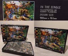 In the Jungle 2000 Piece Jigsaw Puzzle