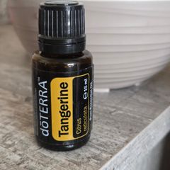 DOTERRA Tangerine Essential Oil 15 ml  Brand new and unopened. 100% pure therapeutic grade essential oil, known for its sweet, uplifting citrus aroma and mood-boosting properties.