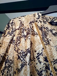 Animal print M&S dress Size 12