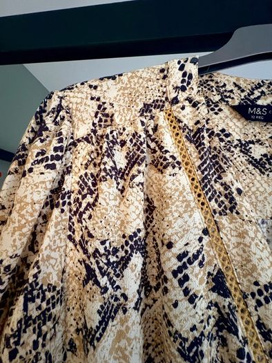 Animal print M&S dress Size 12