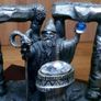Metal Figure with Crystals - SUMMONING THE ELEMENTS - With Plinth -  No Box Image 8