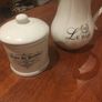 Le Bain Paris Porcelain Jug and Roses de Parfum Victor Vaissier Lidded Jar Image 4