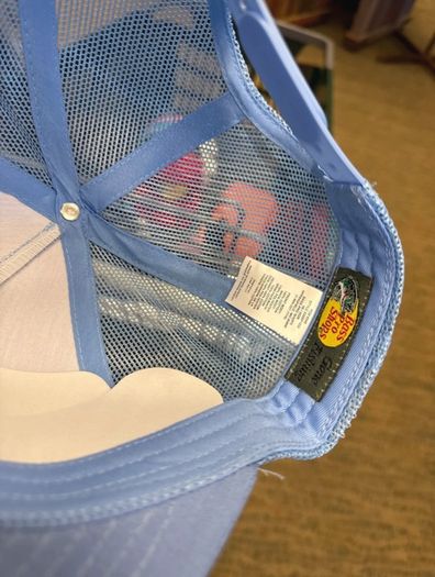 Bass pro cap light blue