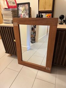 Vintage Oak mirror